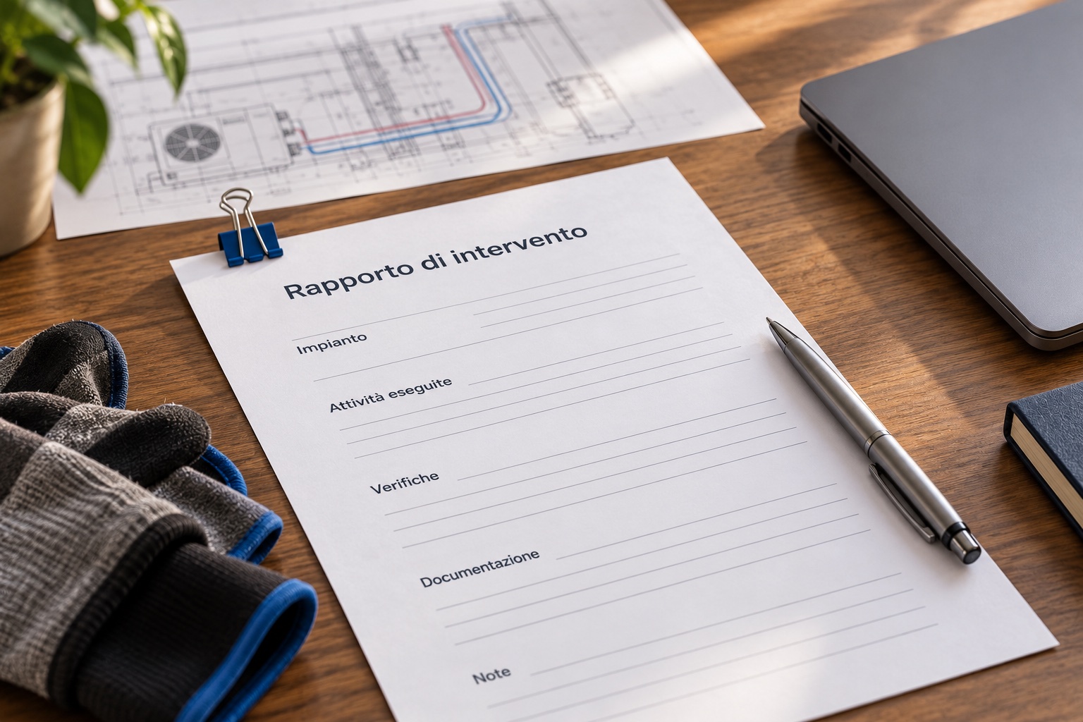 Documentazione illustrativa di un intervento tecnico
